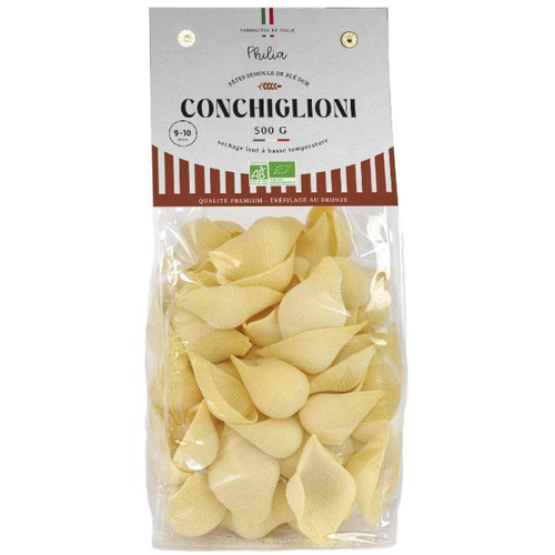 Visuel 1 du produit Pâtes conchiglioni bio Philia - 500 g