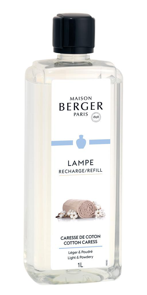 Visuel 1 du produit Parfum pour lampe Berger Caresse de coton - 1000 ml