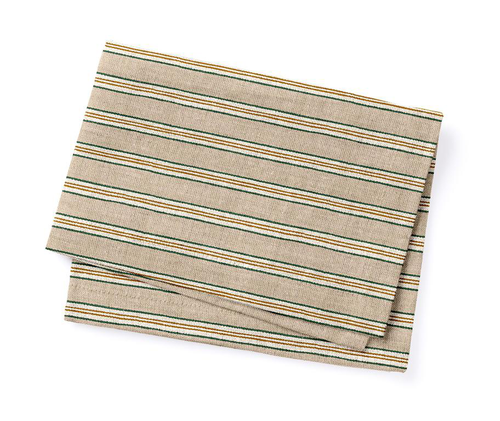 Visuel 1 du produit Torchon en coton coloris beige - 50 x 70 cm