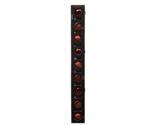 Visuel 1 du produit Boîte de 9 mini-boules de Noël en verre rouge Noël - Ø 3 cm
