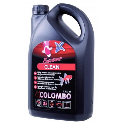 Visuel 1 du produit Anti-vase pour bassin, formule nettoyante, COLOMBO BASSIN Bactuur CLEAN - 2.5L