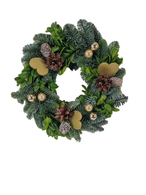 Visuel 1 du produit Couronne naturelle coloris multicolore – Ø 25 cm