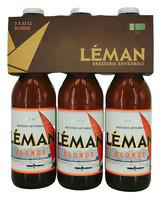 Visuel 1 du produit Pack bière blonde bio Brasserie du Léman - 3 x 33 cl