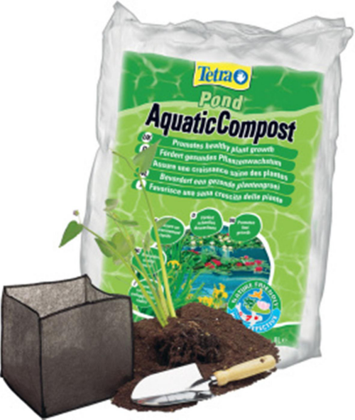 Visuel 1 du produit Compost pour plantes aquatiques coloris marron Tetra Pond Aquatic Compost - 8 L