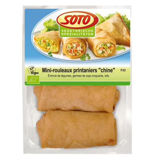 Visuel 1 du produit Mini rouleaux printaniers bio Chine Soto - 200 g