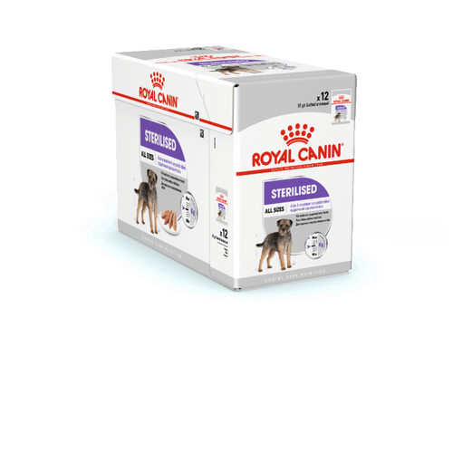 Visuel 1 du produit Alimentation humide complète pour chien stérilisé de plus de 10 mois mousse Royal Canin Canine Care Nutrition - 12 x 85 g