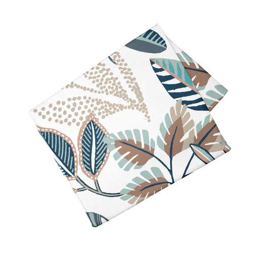 Visuel 1 du produit Nappe décorative en coton coloris multicolore Osmose - 150 x 250 cm