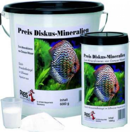 Visuel 2 du produit Sel minéral pour Discus, spécification 6kg - PREIS AQUARISTIK, Mineral Discus