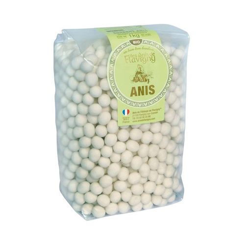 Visuel 1 du produit Sac bonbons anis bio Abbaye De Flavigny - 1kg