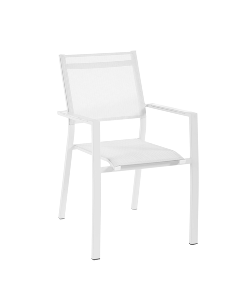 Visuel 1 du produit Fauteuil Malo en aluminium - 56 x 87 x 59 cm