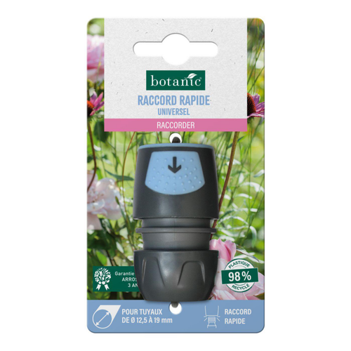 Visuel 1 du produit Raccord rapide universel botanic® pour tuyaux de Ø 12,5 à 19 mm