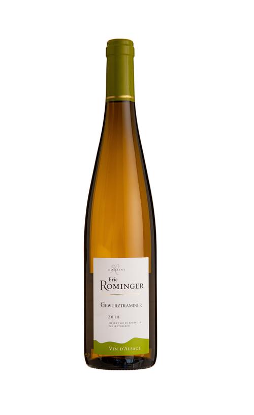 Visuel 1 du produit Vin blanc bio d’Alsace Gewurztraminer moelleux - 75 cl