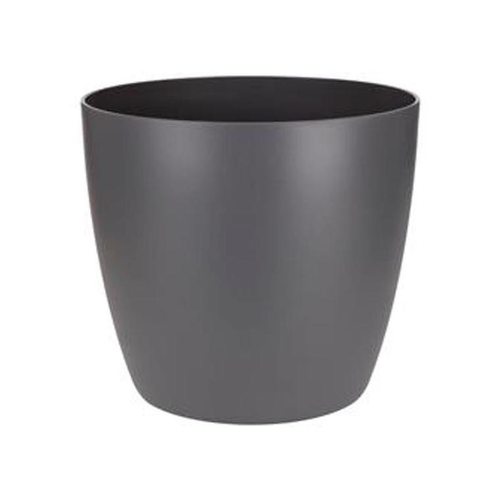 Visuel 1 du produit Cache-pot en polypropylène Elho Brussels rond anthracite - Ø 30 cm