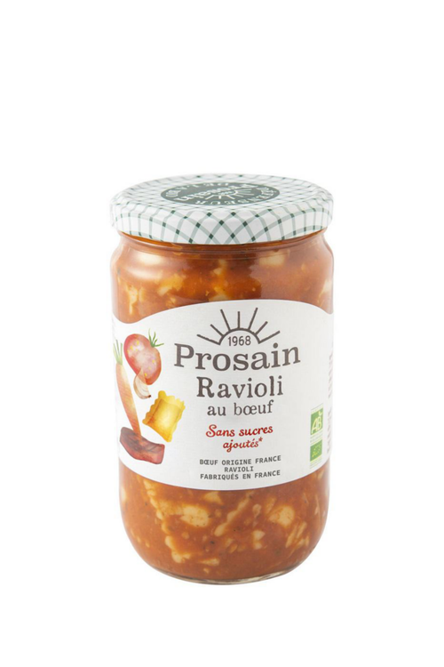 Visuel 1 du produit Ravioli bio au bœuf Prosain - 680 g