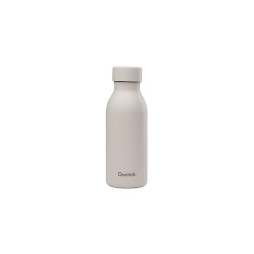 Visuel 1 du produit Bouteille isotherme en inox recyclé Qwetch Icon Matt sable Icon - 350 ml