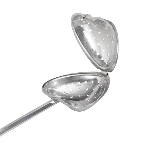 Visuel 2 du produit Coffret de 2 filtres à thé en acier inoxydable argenté Teatime - 4 x 2,2 x 14,3 cm