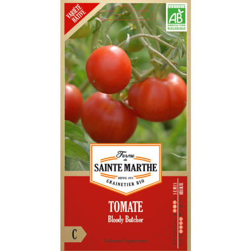 Visuel 1 du produit Graines de Tomates Bloody Butcher bio Ferme de Sainte Marthe - graines à semer