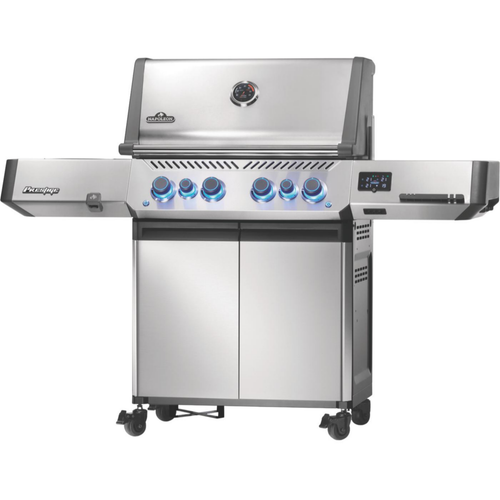 Visuel 1 du produit Barbecue gaz inox connecté Napoléon Prestige 500 - 166 x 66 x 129,5 cm