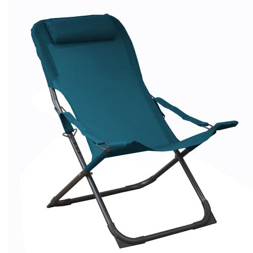 Visuel 1 du produit Fauteuil relax bleue 127 x 61 x 28,5 cm