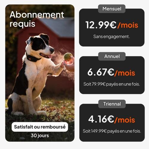 Visuel 7 du produit Traceur GPS pour chien coloris noir sans collier Weenect XT