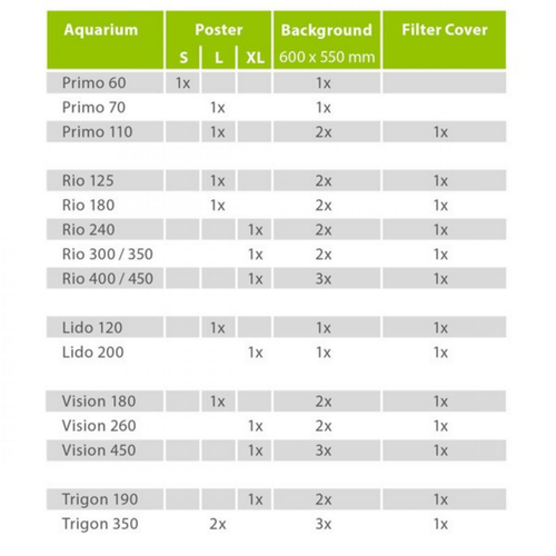 Visuel 3 du produit Poster de fond aquascape & rock, JUWEL - taille L 100 x 50 cm