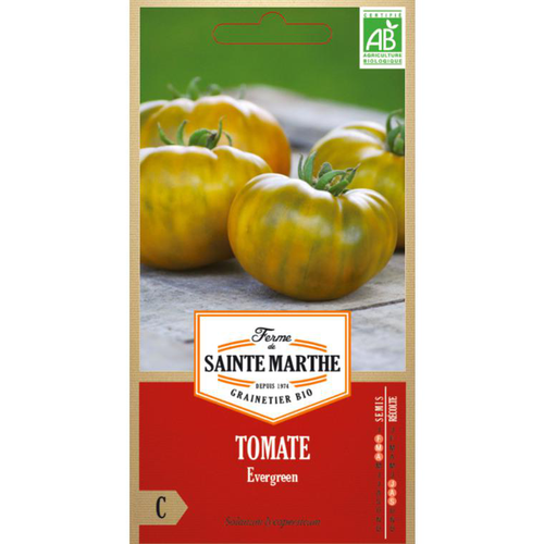 Visuel 1 du produit Graines de Tomate Evergreen bio Ferme de Sainte Marthe - graines à semer