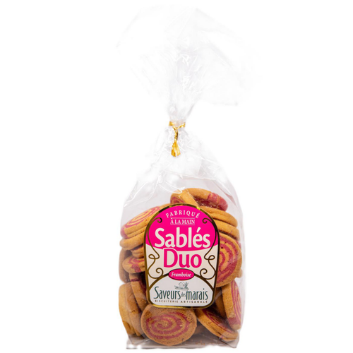 Visuel 1 du produit Sablés duo framboise Saveurs des marais - 210 g
