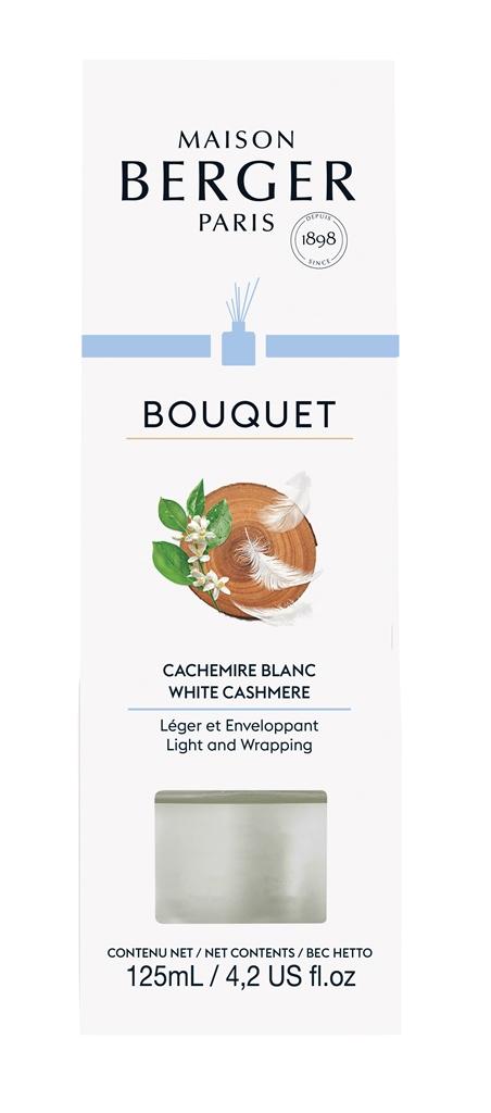 Visuel 1 du produit Bouquet parfumé Glaçon senteur cachemire blanc Maison Berger - 125 ml