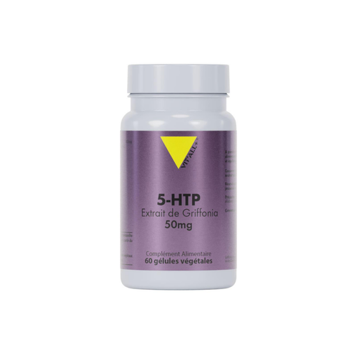 Visuel 1 du produit Complément alimentaire bio Vit’All+ 5-http extrait de Griffonia 50 mg - les 60 gélules