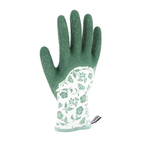 Visuel 1 du produit Gant de jardinage recyclé motifs fleuris coloris vert Blackfox Rosier