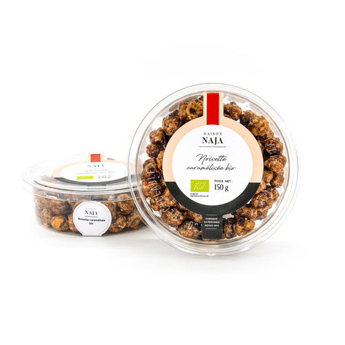 Visuel 1 du produit Noisettes caramélisées bio Maison Naja - 150 g