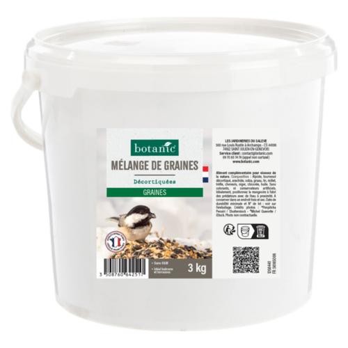 Visuel 1 du produit Mélange de graines décortiquées pour oiseaux du jardin botanic® - 3 kg