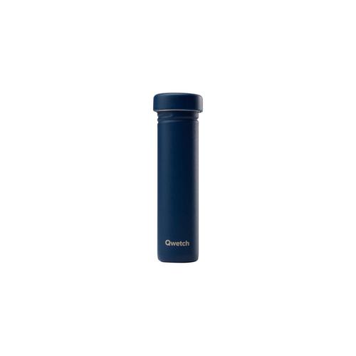 Visuel 1 du produit Tube de transport en inox bleu nuit pour 12 pastilles Solid Drinks Qwetch