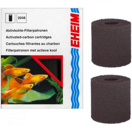 Visuel 2 du produit Mousse charbon pour filtre PowerLine, spécifique pour aquarium, marque EHEIM - Lot de 2