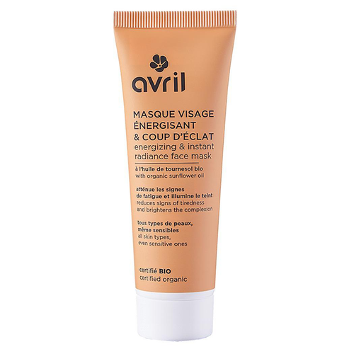 Visuel 1 du produit Masque visage énergisant & coup d'éclat Certifié Bio AVRIL - 50 ml