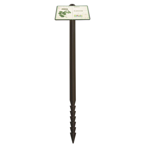 Visuel 1 du produit Étiquette à planter jalons de jardin persil coloris marron  - 45 cm