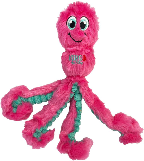 Visuel 2 du produit Jouet pour chien wubba octopus coloris multicolore Kong - taille M