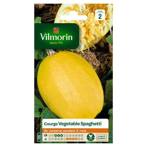 Visuel 1 du produit Courge Spaghetti Vilmorin - graines à semer