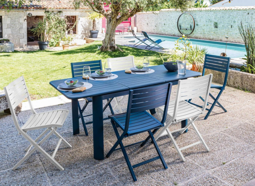 Visuel 5 du produit Chaise pliante Lucca en aluminium Proloisirs