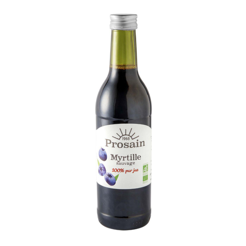 Visuel 1 du produit Jus de myrtille bio – Bouteille de 50 cl