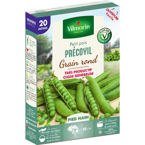 Visuel 1 du produit Graines de pois nain Precovil Vilmorin - graines à semer