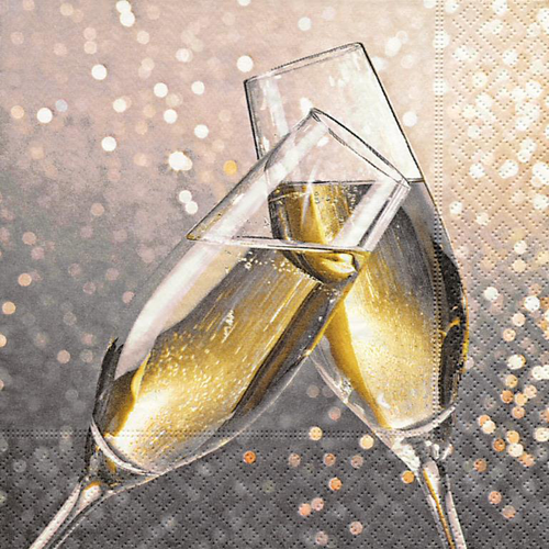 Visuel 1 du produit 20 serviettes 3 plis Cheers - 33 x 33 cm