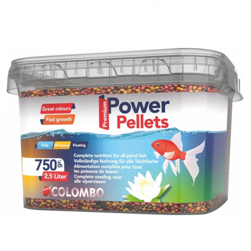 Visuel 1 du produit Granulés 3mm très énergétiques, COLOMBO BASSIN power pellets - 2,5L, 750g