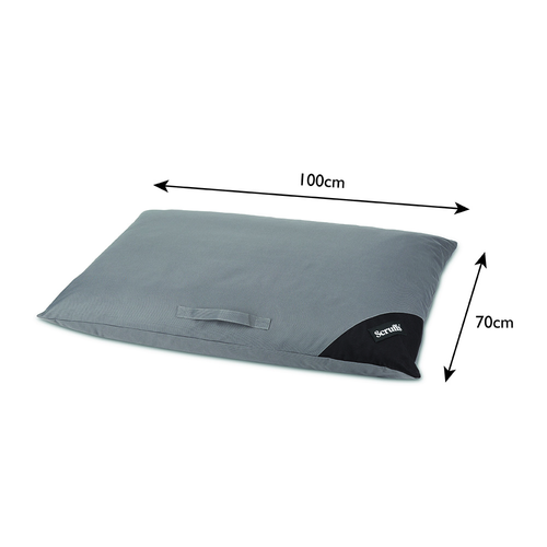 Visuel 6 du produit Couchage pour chien coloris gris coussin imperméable Scruffs Expédition - Taille L 100 x 70 cm