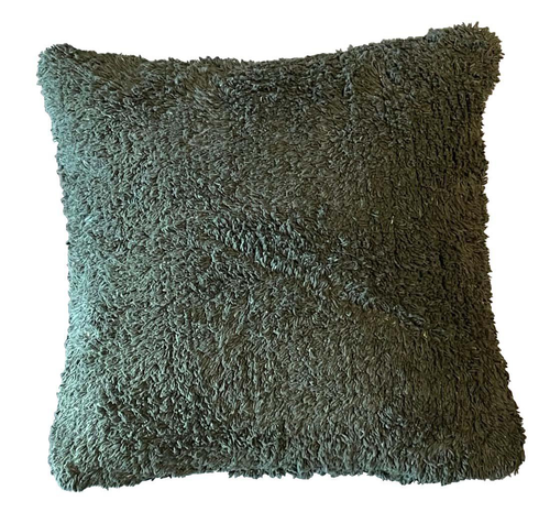 Visuel 1 du produit Coussin vert kaki en coton Moutmout - 45 x 45 cm