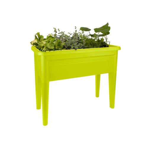 Visuel 5 du produit Table de culture 56 L coloris vert lime Elho Green Basics XXL - 75,5 x 36,5 x 65 cm