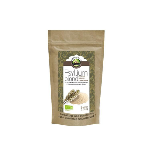 Visuel 1 du produit Psyllium blond en poudre bio - 150 g