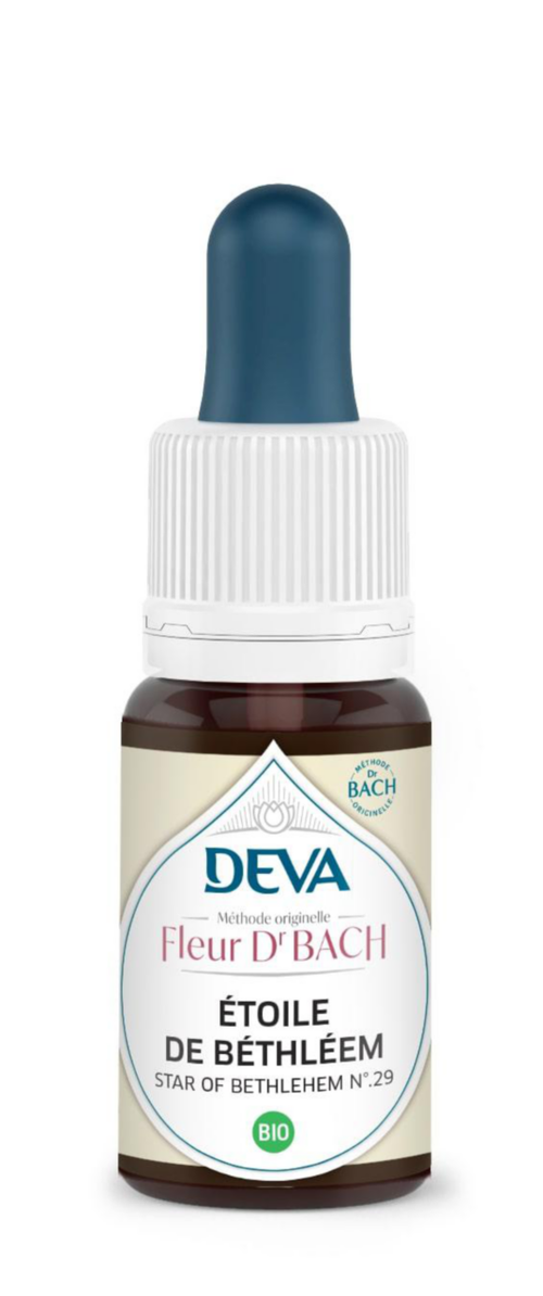 Visuel 1 du produit Complément alimentaire fleur de Bach étoile de Bethléem bio Deva - 15 ml