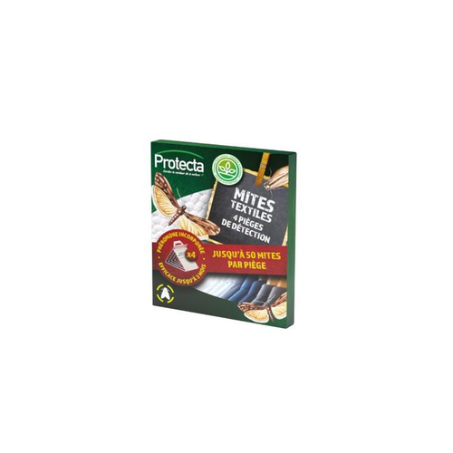 Visuel 1 du produit Pièges englués à mites textile Protecta - L'étui de 4