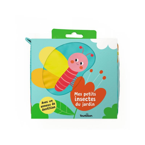 Visuel 1 du produit Livre-tissu “Mes petits insectes du jardin” Éditions Bayard